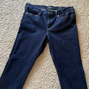 banana republic slim straight leg jeans sz:32